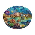 thumbnail image 1 of Balery Sea World Fundas de asiento para taburete de bar redondo de tela de terciopelo ajustables que protegen de arañazos y manchas para sillas de 14 a 17 pulgadas.-12 inch, 1 of 7