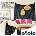 thumbnail image 7 of 4Pcs Tapestry Hooks Clips Set – Non-Slip Wall-Mounted Clips for Blankets Tapestries Posters Photo Display, 7 of 7