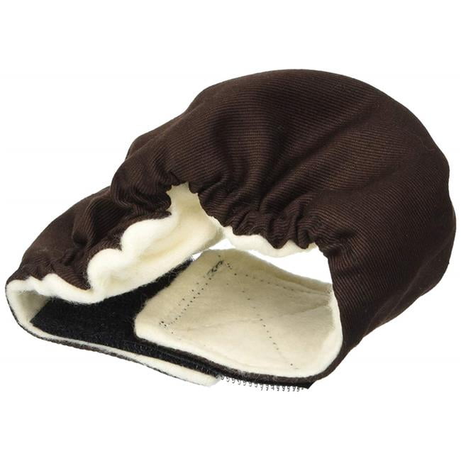 Seasonals 41216BRN Washable Male Dog Belly Band, Brown Extra Large