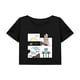 thumbnail image 1 of Top corto para mujer, ropa de verano, Top de manga corta para el trabajo, caminar, regalo para mujer SG, 1 of 7