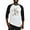 Black/White, variant on CafePress - 2 Robotv2 Baseball Jersey - Cotton Baseball Jersey, 3/4 Raglan Sleeve Shirt