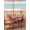 Red White, variant on Outdoor Tablecloth with Umbrella Hole and Zipper, Gingerbread Christmas Rectangle Table Cloth 60x84 Inch Waterproof Tablecloth, Red Snowflake Golden Winter Xmas Picnic Table Cover for Patio Camping