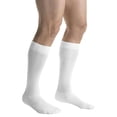 thumbnail image 3 of JOBST Activewear 15-20 mmHg Knee High Compression Socks, Large, Cool White, 3 of 5