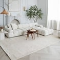 thumbnail image 7 of Rug Branch Casa Boho Abstract Indoor Area Rug, Beige Cream - 5'x7', 7 of 7
