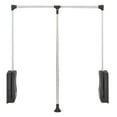 thumbnail image 1 of Rev-A-Shelf CPDR-2635  26 to 35 In Adjustable Pull Down Closet Rod, Chrome, 1 of 11