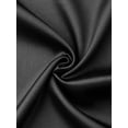 thumbnail image 5 of INSPIRE CHIC Women's Satin Nightgown Lace Cami Dress Maxi Long Gown Pajama Nightwear L Black, 5 of 6