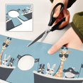 thumbnail image 6 of Yayeee Faucet Mat for Kitchen Sink 30" Diatomite Long Splash Guard Pad, Pirate Animals, 2 Pack, 6 of 7