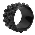 thumbnail image 2 of Yoga Wheel, Back Cracker Wheel Stretching Massager Black  for Workouts, 2 of 7