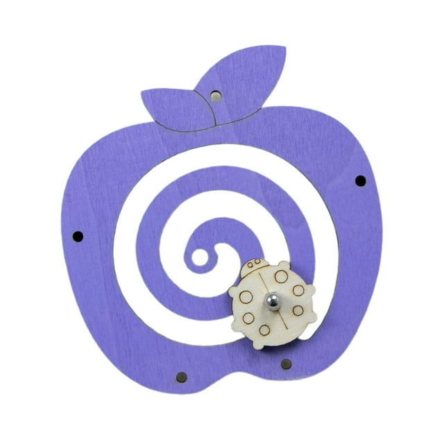 Tablero de actividades para niños Accesorios de bricolaje Piezas del tablero de actividades Diversión Práctica Cooperación temprana Violeta