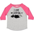 thumbnail image 3 of Inktastic I Love Camping- Tent and Trees Boys or Girls Toddler T-Shirt, 3 of 5