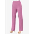 thumbnail image 4 of Roaman's Women's Plus Size Wide Leg Bend Over Pant, 4 of 6