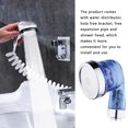 thumbnail image 2 of Rociador de baño con cabezal de ducha de mano de plástico ABS con soporte, ion negativo Vogacara HA000424-01B, 2 of 4