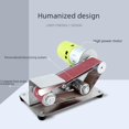 thumbnail image 2 of DIY-Friendly Compact Electric Belt Sander: 220V AC/DC Multi-Functional Desktop Grinder Polisher with Fixed-Angle Sharpening, High-Efficiency Tool for Knife Sharpening, Tool Grinding & Polishing (795, 2 of 5
