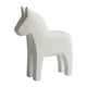 thumbnail image 2 of Figura de caballo Dala sueco de madera tallada a mano, decoración de mesa, estatua nórdica para Blanco, 2 of 9