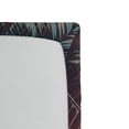 thumbnail image 2 of Ambesonne Palm Tree Fitted Sheet, Tropic Paradise Beach, Full Size, Blue and Orange, 2 of 2
