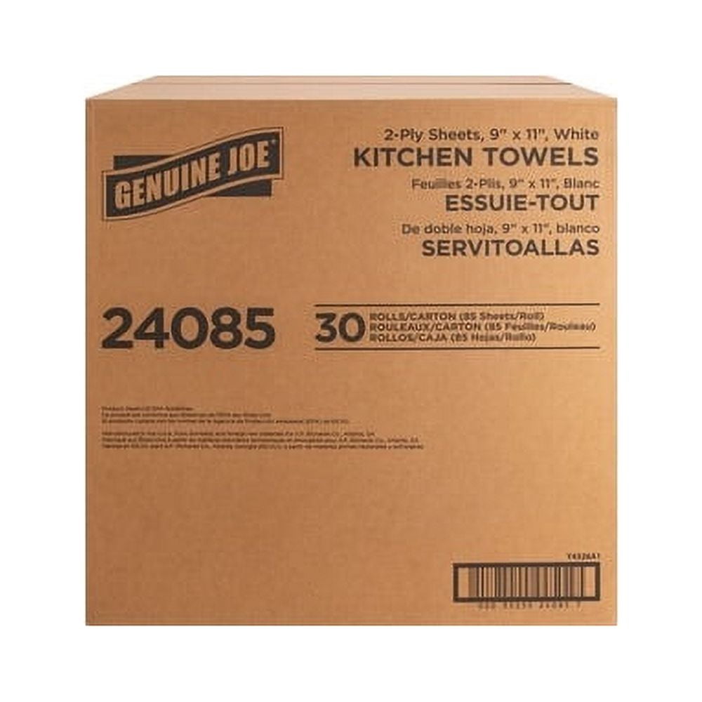 Genuine Joe, GJO24085, Paper Towels, 30 / Carton, White