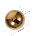 thumbnail image 2 of LOLIPPYY 3 Pcs Boules de Jardin Extérieur Sphère en Acier Inoxydable Surface Miroir Décorative, 2 of 8