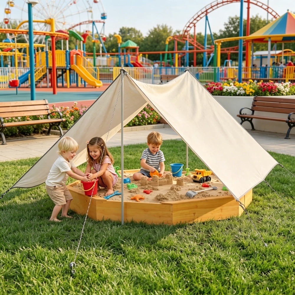 Wooden Sandbox