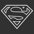 thumbnail image 2 of Mens Superman Outline Logo T Shirt, 2 of 5