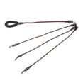 thumbnail image 4 of BeesClover 3 In 1 Pet Dog Nylon Traction Rope Wear-resistant 360 Degree Rotating Buckle 3 Way Multiple Dog Leashes, 4 of 9
