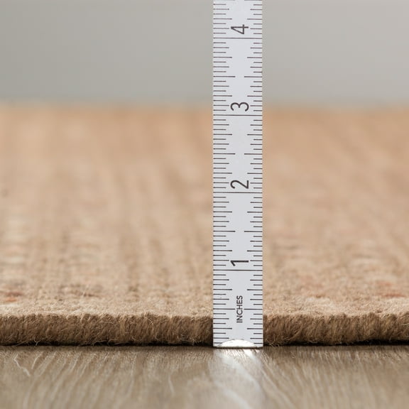 Addison Rugs Addison Montana Flat Woven Wool Area Rug Mocha, Latte 5'X7'6" 5' x 8' Accent, Indoor Rust