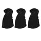 thumbnail image 2 of Juego de 3 cubiertas protectoras para pedales de piano Pleuche con borde negro, 2 of 9