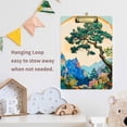 thumbnail image 4 of FORMRS Acrylic Clipboard with Low Profile Clip Standard A4 Letter Size, 12.5" x 9", Large Pine Tree, 4 of 8