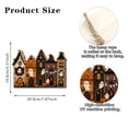 thumbnail image 2 of PSVFUJZ Halloween Door Sign, Wooden Ghost Welcome Sign, Halloween Door Decorations, Front Door Hanging Sign for Indoor Outdoor Home Porch Window Decor Multicolor, 2 of 8