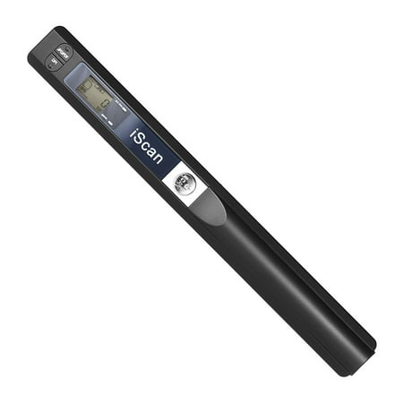 Portable Handheld Wand Wireless Scanner A4 Size 900DPI JPG/PDF Formate LCD Display with Protecting Bag for Business Document Reciepts Books