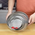 thumbnail image 4 of Tamiz de harina Inteprter tamiz acero inoxidable hornear esenciales amplia aplicación cocina Comedor 15cm, 4 of 6