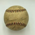 thumbnail image 3 of Babe Ruth  Lou Gehrig 1933 First All Star Game Signed Baseball JSA COA, 3 of 11