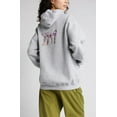 thumbnail image 4 of Prince Women's Officially Licensed Graphic Hoodie Sweatshirt By Merch Traffic (X-Small, Heather Grey), 4 of 6