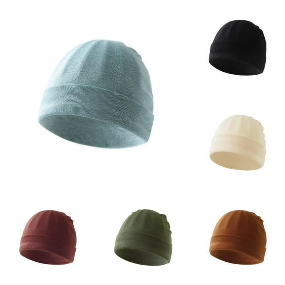 Olilia 6Pcs Baby Girl Hat Preemie Boys Beanie Hospital Hats Winter Hats for Girls