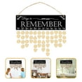 thumbnail image 2 of 1 Ensemble Calendrier d'Anniversaire Décoration Murale Tableau de Rappel d'Anniversaire Kit, 2 of 8