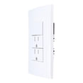 thumbnail image 3 of Placa 2 Contactos 1 Interruptor Sencillo Leviton Blanco, 3 of 3