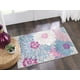 thumbnail image 3 of Alfombra de Área Nourison Passion Gris Floral Estilo Campestre 60x90 cm, 3 of 8