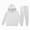 G362-White, variant on HFHAPW Boys Girls 2 Pieces Sweatsuits Pullover Hoodie and Sweatpants Girls Fashion Tracksuit Set Birthday Fall Winter 2-13T Outfits(Navy,12-13 Y)