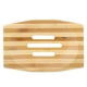 thumbnail image 1 of Bandeja de jabón de madera, diseño revolucionario de bambú natural de la jabonera de la bandeja del jabón del cuarto de baño de madera de bambú, 1 of 8