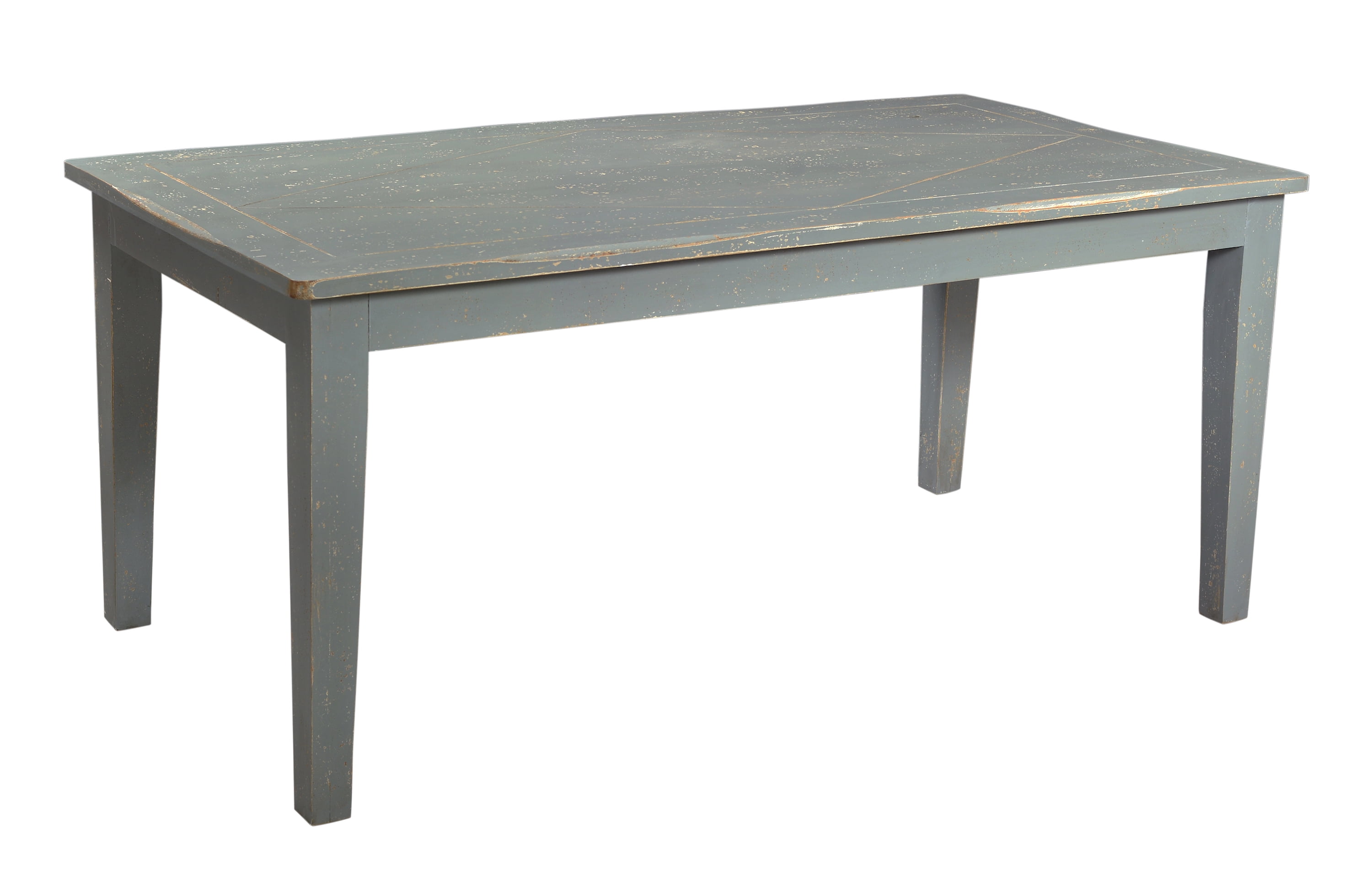 Hamptons Distressed Grey Dining Table