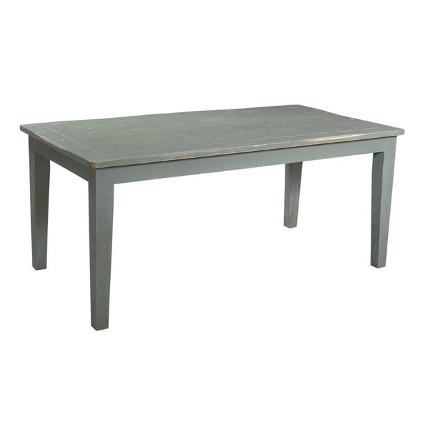 Hamptons Distressed Grey Dining Table