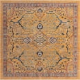 thumbnail image 2 of Rugs.com Lola Collection Rug – 8 Ft Square Yellow Medium Rug Perfect For Living Rooms, Kitchens, Entryways, 2 of 9