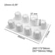 thumbnail image 3 of 8 Cavities Silicone Material 3D Small Flower Shape Mousse Cake Moulds Dessert Molds for Home Kitchen Baking Use for Kids, 3 of 4