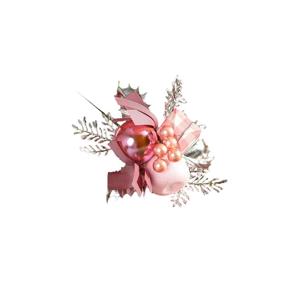 Cateissary Navidad flores artificiales rama plástico decoración guirnalda granja boda pared jardín Navidad árbol cumpleaños Type9 NO9 Cateissary HA065233-05