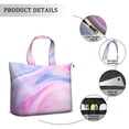 thumbnail image 2 of 22 Inch Oversized Travel Bag Lightweight Canvas Weekender Duffel with Multi Pockets, Animal Print, 2 of 5