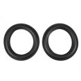thumbnail image 1 of 2pcs 6 inch / 156mm Perforated Rubber Edge Surround Speaker Repair Parts Replacement Black, 1 of 4