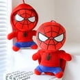 thumbnail image 3 of Juguetes de peluche de Spiderman para niños, sudaderas con capucha, modelo de muñeca, película de dibujos animados, regalo de cumpleaños, nuevo, 23-60cm, 3 of 5