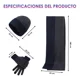 thumbnail image 5 of Gorros Bufandas Y Guantes Para Abrigarse Set Unisex 3 Piezas, 5 of 7