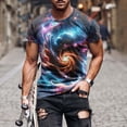 thumbnail image 5 of cocolona Mens T Shirts Summer Short Sleeve Crew Neck Tops Fashion Casual Loose Pullover Graphic Tees, 5 of 5