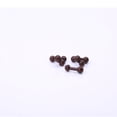 thumbnail image 2 of Paquete de 50 accesorios de pesca para cebo de carpa, eslabones giratorios incluidos, cuentas de chod marrones, 2 of 2