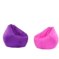 thumbnail image 1 of Cubiertas para Bolso de Frijoles Sunnimix Funda impermeable para puf 60x65cm Púrpura, 1 of 6